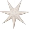 HOLLY Pappersstjärna 75cm Vit