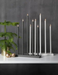 HOLY Ljusstake 64cm Grå