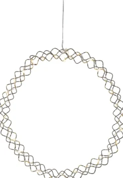 HOOP Inomhuskrans 30LED 30cm Krom