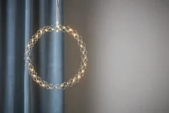HOOP Inomhuskrans 30LED 30cm Krom
