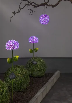 HORTENSIA Solcellspinne 77cm Rosa