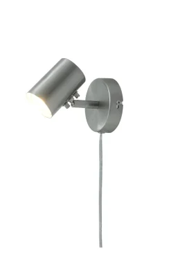Hugin Väggspot 14,5cm Borstad Stål