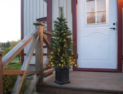 HYTTE LED Julgran 120cm 90LED Grön IP44