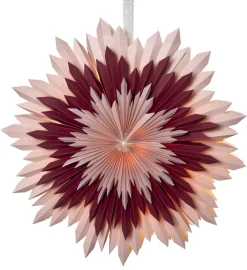 ICE Pappersstjärna 50cm Rosa