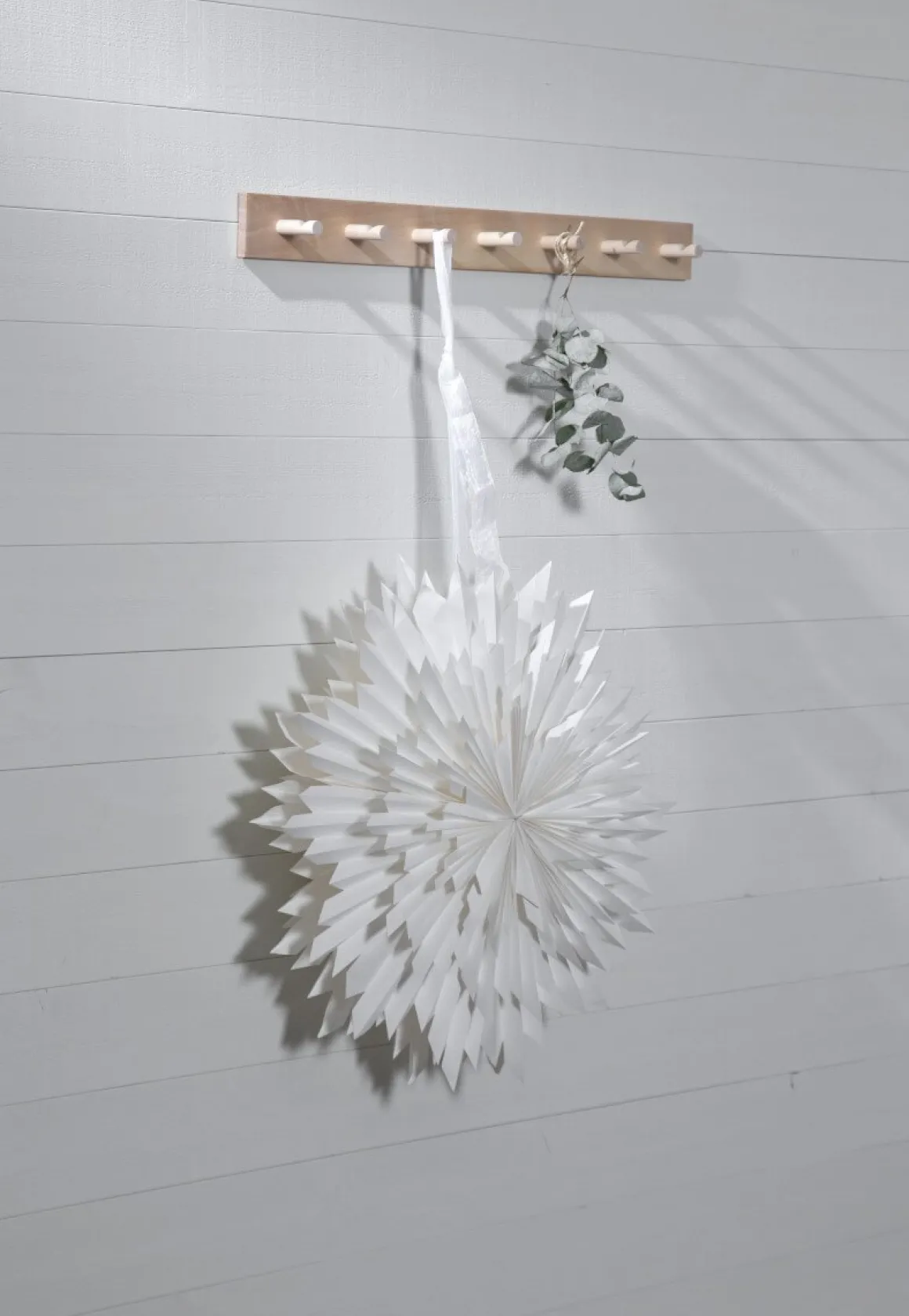 ICE Pappersstjärna 50cm Vit