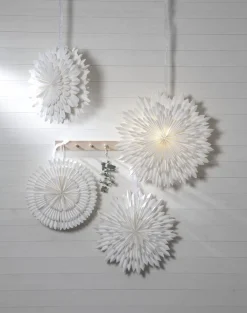 ICE Pappersstjärna 50cm Vit