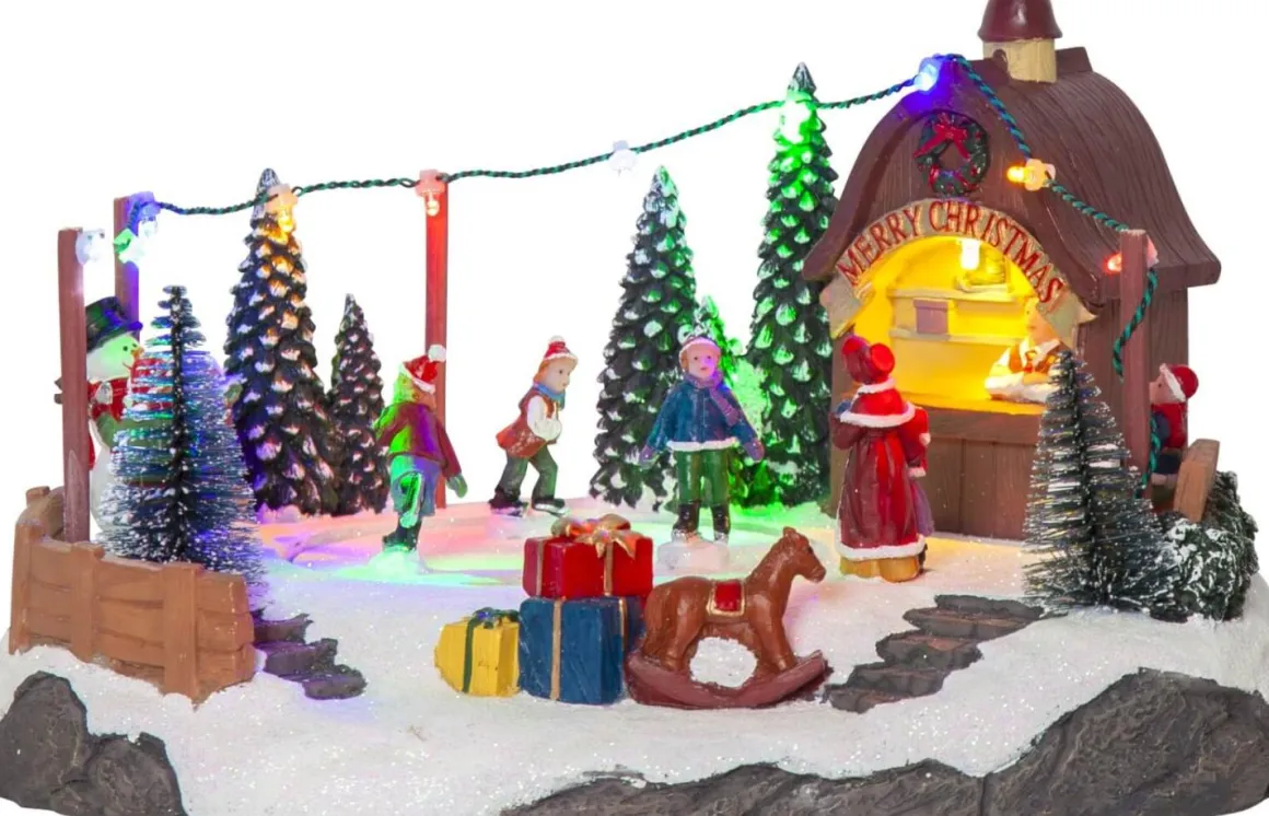 ICEVILLE Panorama Batteri 27cm Flerfärgad