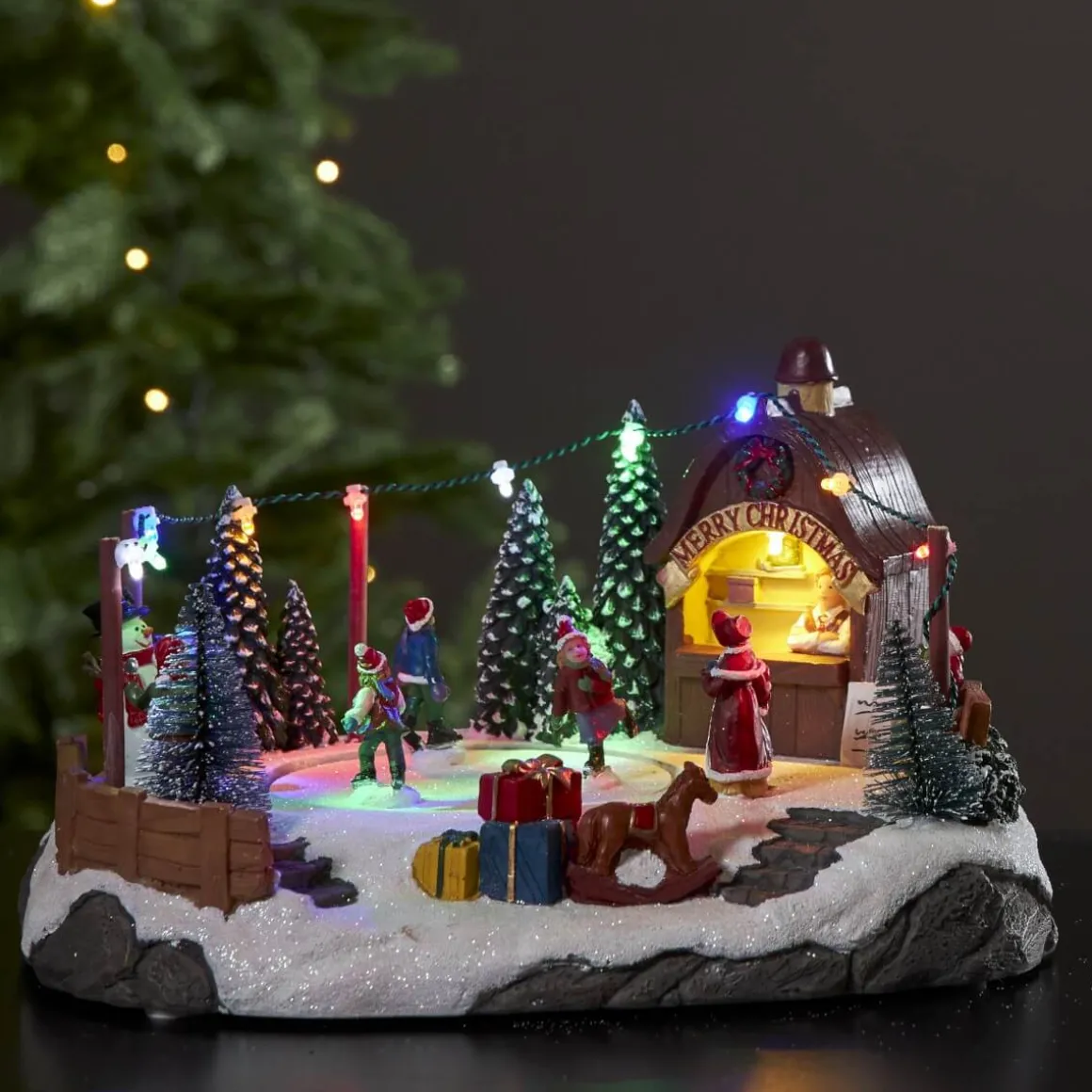 ICEVILLE Panorama Batteri 27cm Flerfärgad