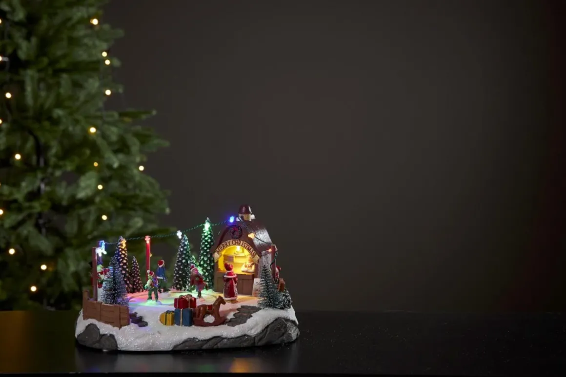 ICEVILLE Panorama Batteri 27cm Flerfärgad