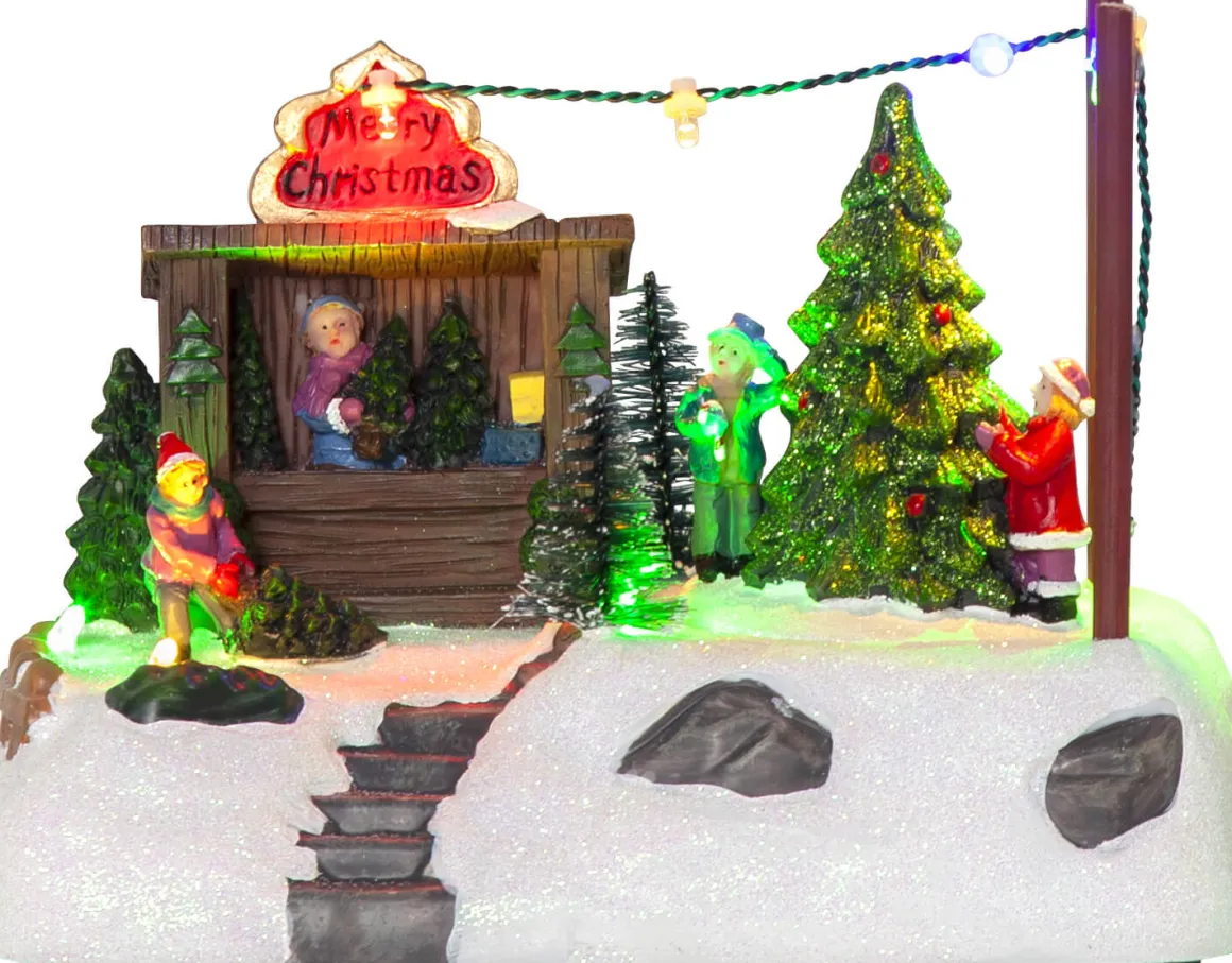 ICEVILLE Panorama Batteri 18cm Flerfärgad