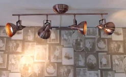 INDUSTRI Takspot Skena 4L 80cm Koppar