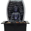 INOMHUSFONTÄN PT Buddha 27cm LED