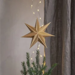 ISA Toppstjärna 21cm Guld