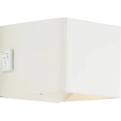 ISEO Vägglampa USB-Laddbar 10cm Mattvit IP44