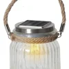 JAMJAR Solcells-Lykta 11,5cm Transparent