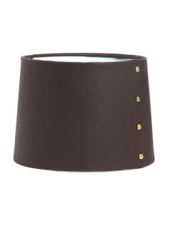 JANE Lampskärm 30/25cm Brun Läderlook