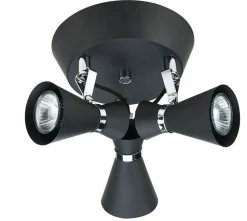 JAPAN Takspot Rund 3L 22cm Svart