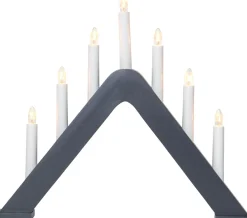 JARVE Ljusstake 7L 41cm Grafit