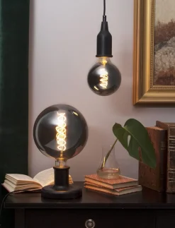 JOJO Lampfot E27 10cm Svart