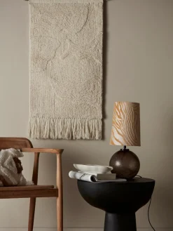 JONNA Lampfot E27 32cm Vintage Brun