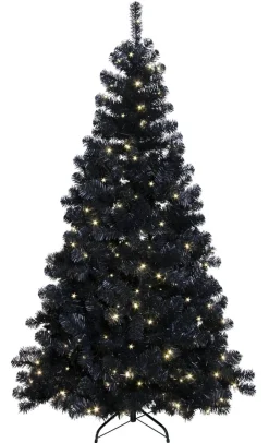 Julgran Ottawa med 260LED 210cm Svart