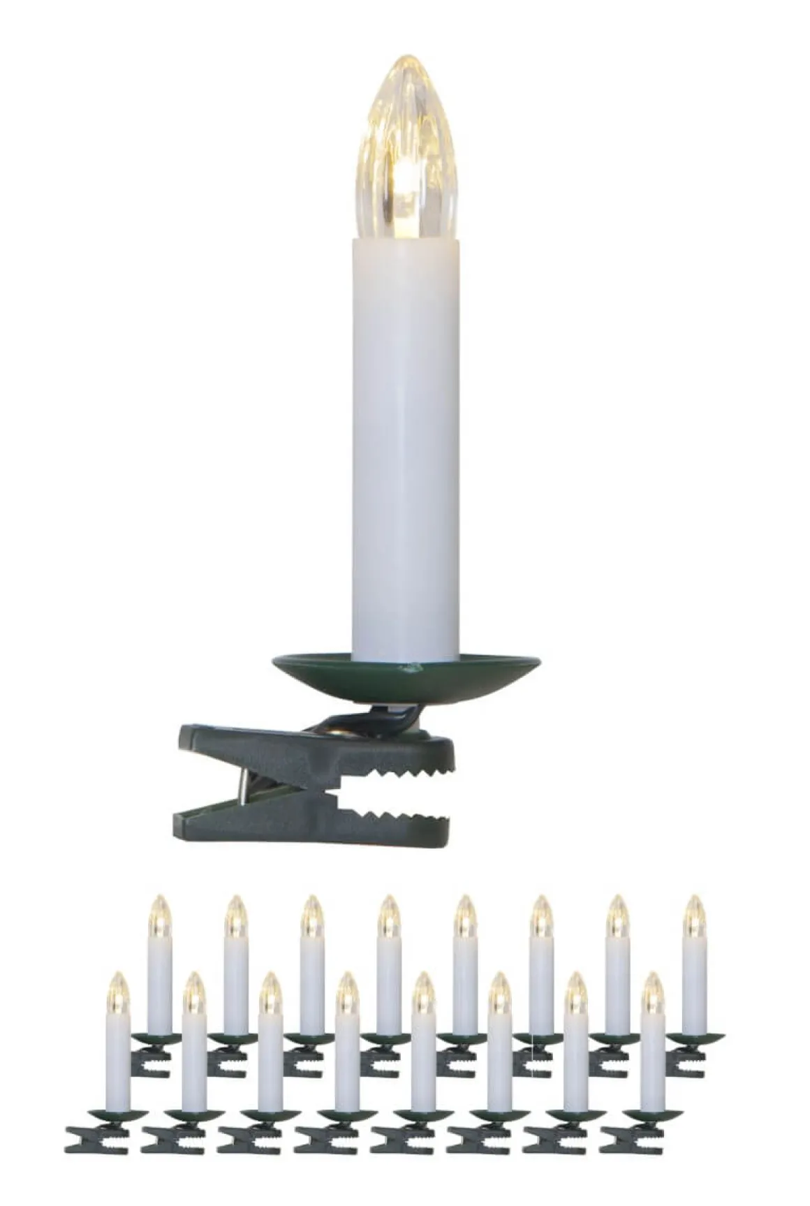 JULGRANSBELYSNING Dubbelledad 16L Utomhus 7,5m