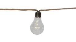 JUTTA Batterislinga 10LED 2,25m Beige