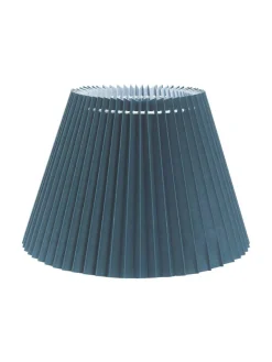 KARIN Lampskärm Veckad 32/20cm Veckad Petrol Blå