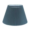 KARIN Lampskärm Veckad 25cm Veckad Petrol Blå