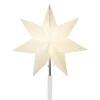 KARO Stjärna på fot 52cm Vit