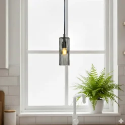 Kiera Fönsterlampa 7cm Svart/Grå