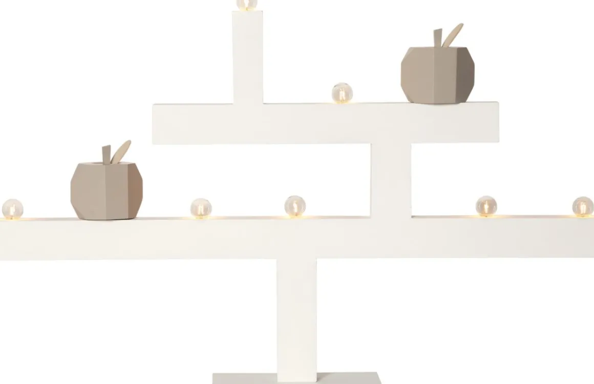 KIVIK Ljusstake 7L 62cm Vit