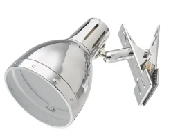 KLÄMMA Vägglampa 10cm Krom