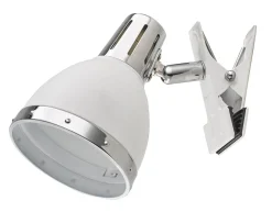 KLÄMMA Vägglampa 10cm Vit