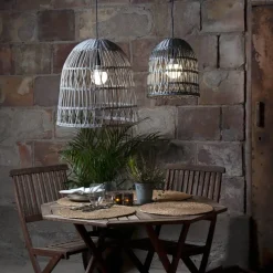 KNUTE Lampskärm 33cm Grå IP44