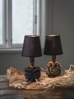 KOTTEN Lampfot E14 19cm Svart