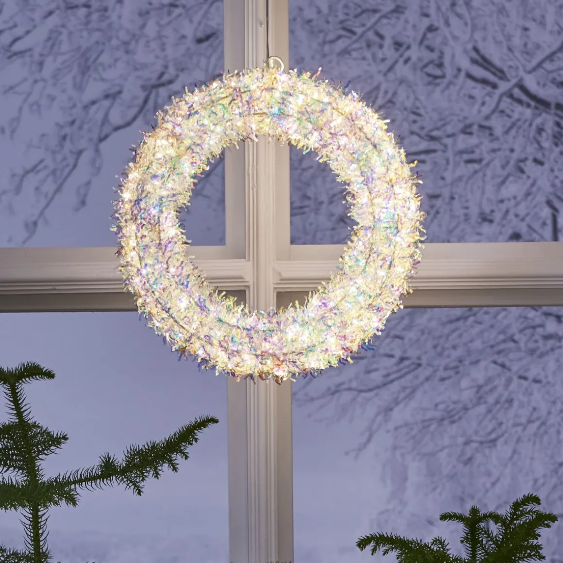 Krans MAGIC Flerfärgad 30cm IP44