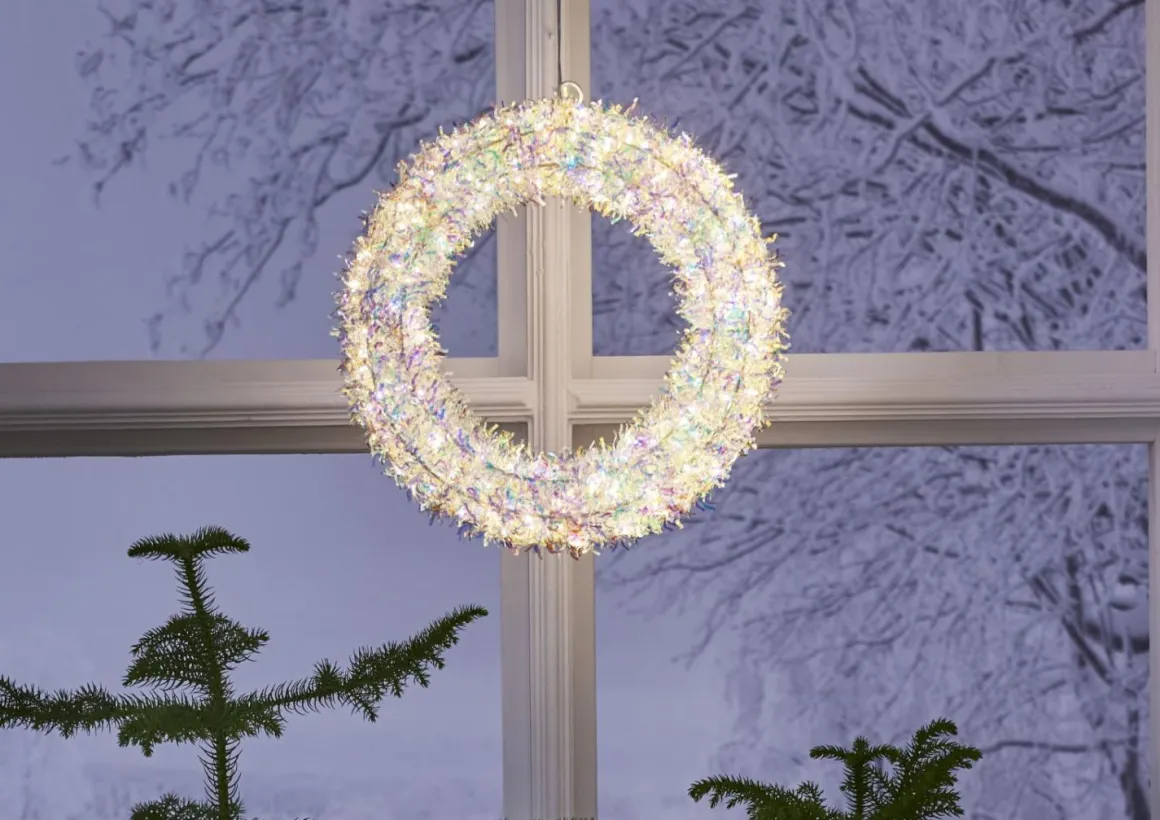 Krans MAGIC Flerfärgad 30cm IP44