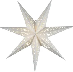 LACE Lös Pappersstjärna 80cm Vit