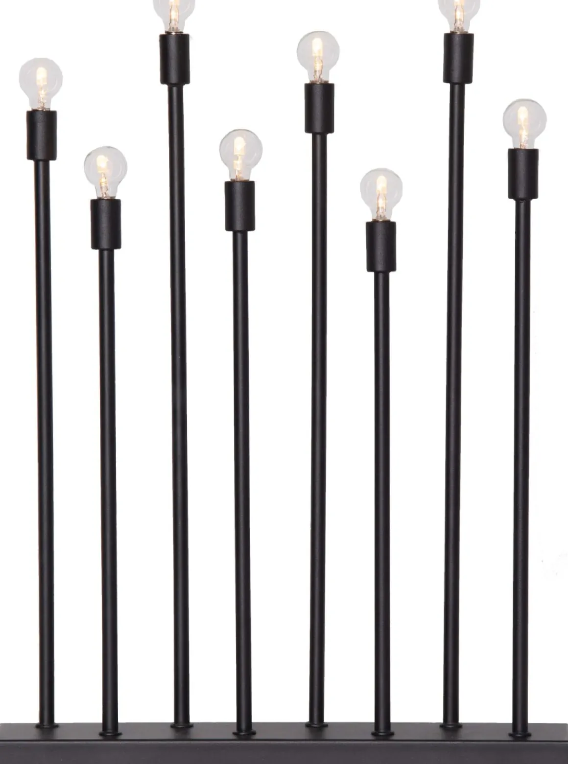 LADDA USB Ljusstake 40cm Svart