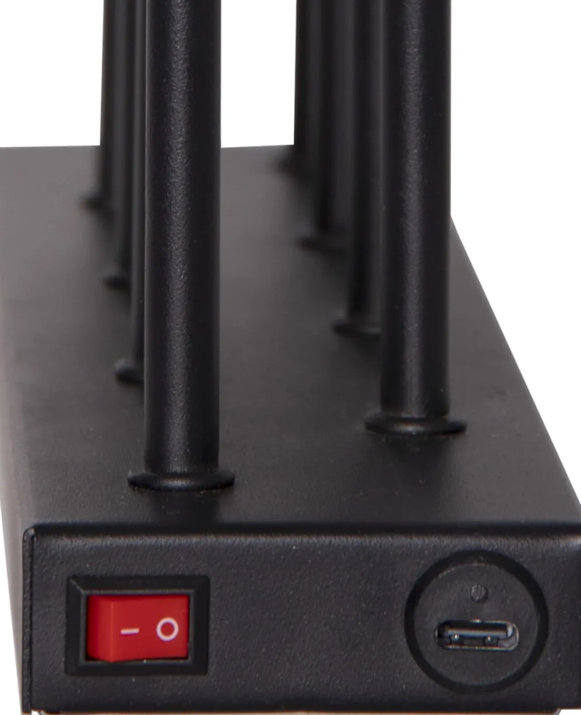 LADDA USB Ljusstake 40cm Svart