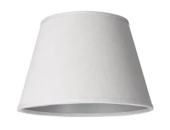 LAMPSKÄRM Linne Ringfäste Vit 25cm