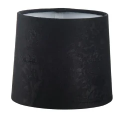 LAMPSKÄRM Sammet 16/14cm Svart