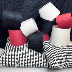 LAMPSKÄRM Sammet 16/14cm Vit