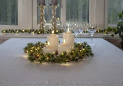 LARIX Girland Batteri 140cm 20LED Grön