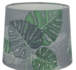 LEAF Lampskärm Tyg 25cm Grå