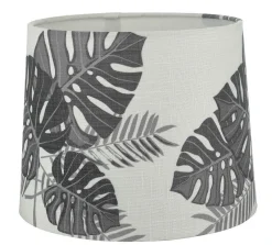 LEAF Lampskärm Tyg 25cm Vit