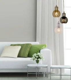 LEAH Fönsterlampa 13cm Amber