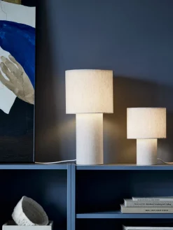 LEAH Lampfot E27 46cm Beige