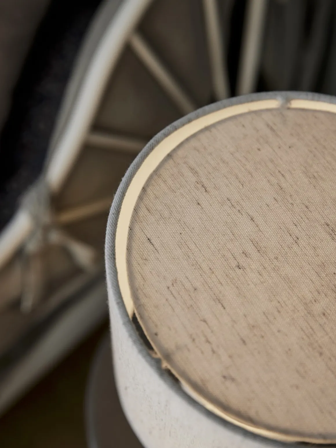 LEAH Lampfot E27 28cm Beige